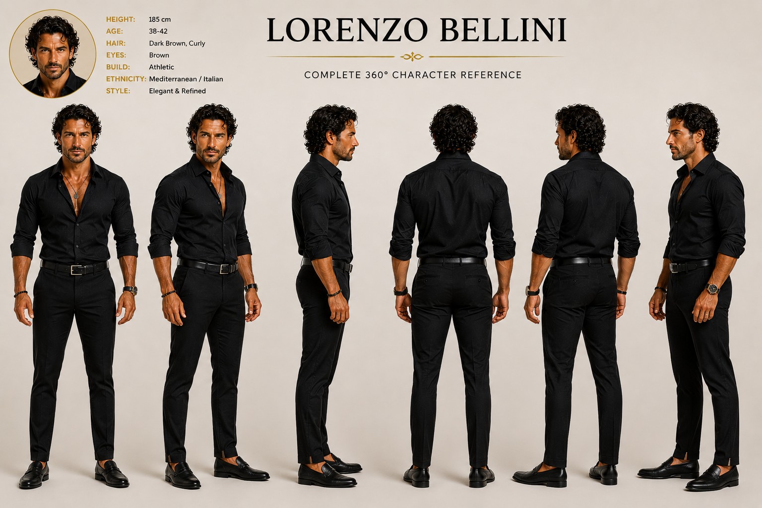 Lorenzo Bellini — Character Sheet